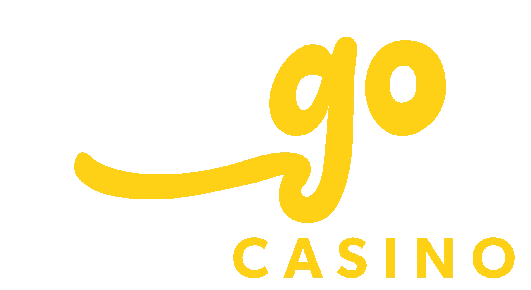 Yellow logo with text